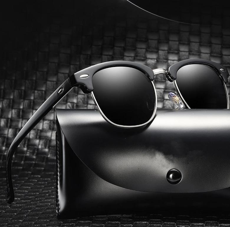 New Square Classic Clubmaster Sunglasses For Men And Women -FunkyTradition