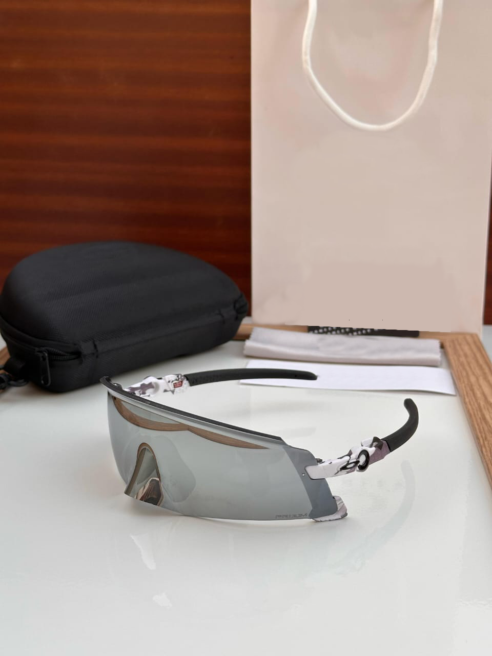 MS Dhoni Style Sports Sunglasses – Premium Prizm Shield Lens | UV400 Protection | Unisex Performance Eyewear