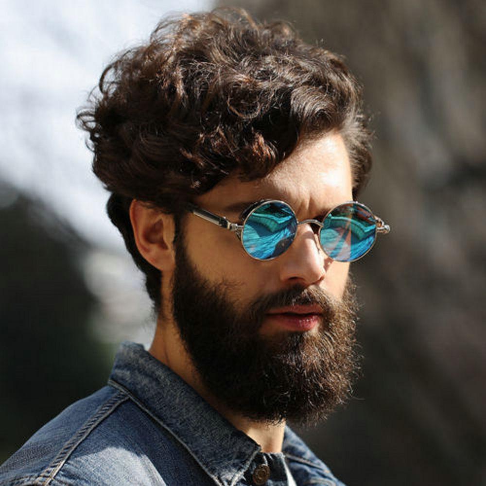 Stylish Vintage Round Sunglasses For Men And Women-FunkyTradition