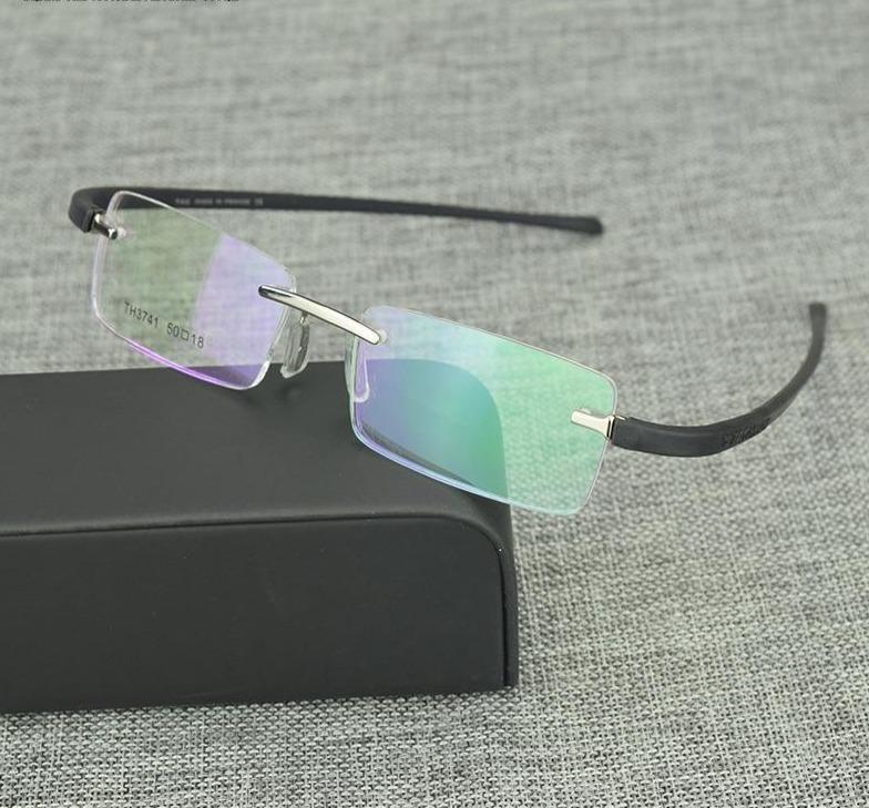 New Fashion Retro Glasses frame Frameless Metal For Men Women - FunkyTradition