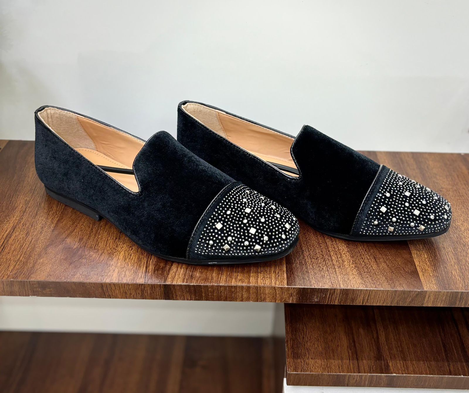 Funky Studded Moccasins Casual And Party Wear Suede Shoes For Men- FunkyTradition