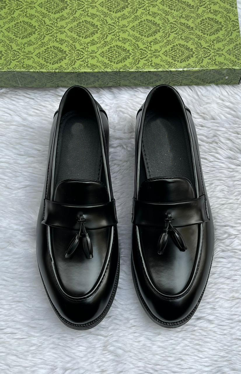 FunkyTradition Men Black Brown Colour Outdoor Formal Casual Ethnic Loafer