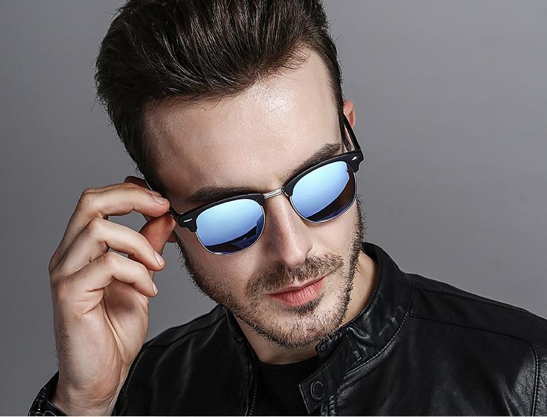Classic Polarized Clubmaster Sunglasses For Men And Women-FunkyTradition - FunkyTradition