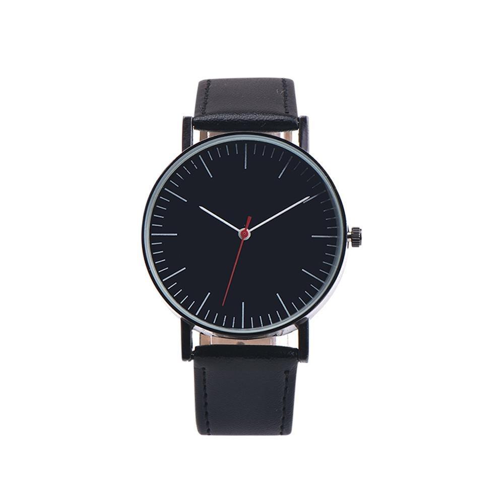 Classic Round Business Leisure Quartz Wrist Watch Stainless Steel For Men And Women-FunkyTradition - FunkyTradition