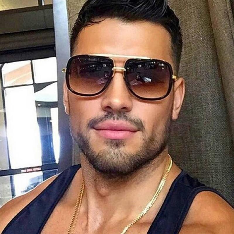 Classic Vintage Square Retro Sunglasses For Men And Women-FunkyTradition - FunkyTradition