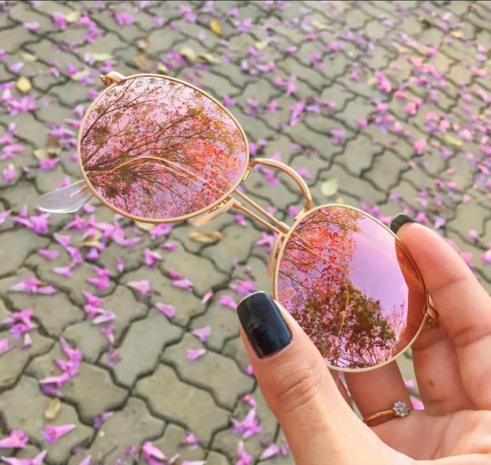 Erika Unisex Round Metal UV Protected Sunglasses For Men And Women-FunkyTradition - FunkyTradition