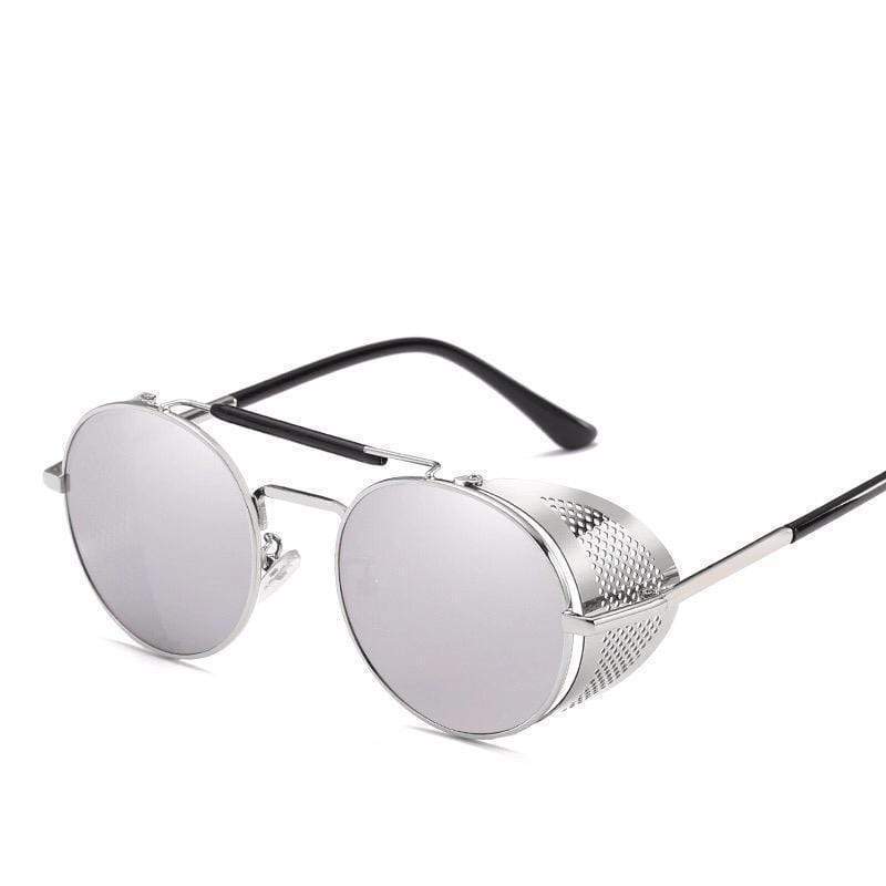 Funky Round Side Cap Sunglasses-FunkyTradition - FunkyTradition
