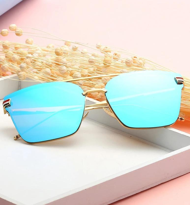 Luxury Eye Wear Vintage Mirror Sunglasses For Men And Women-FunkyTradi
