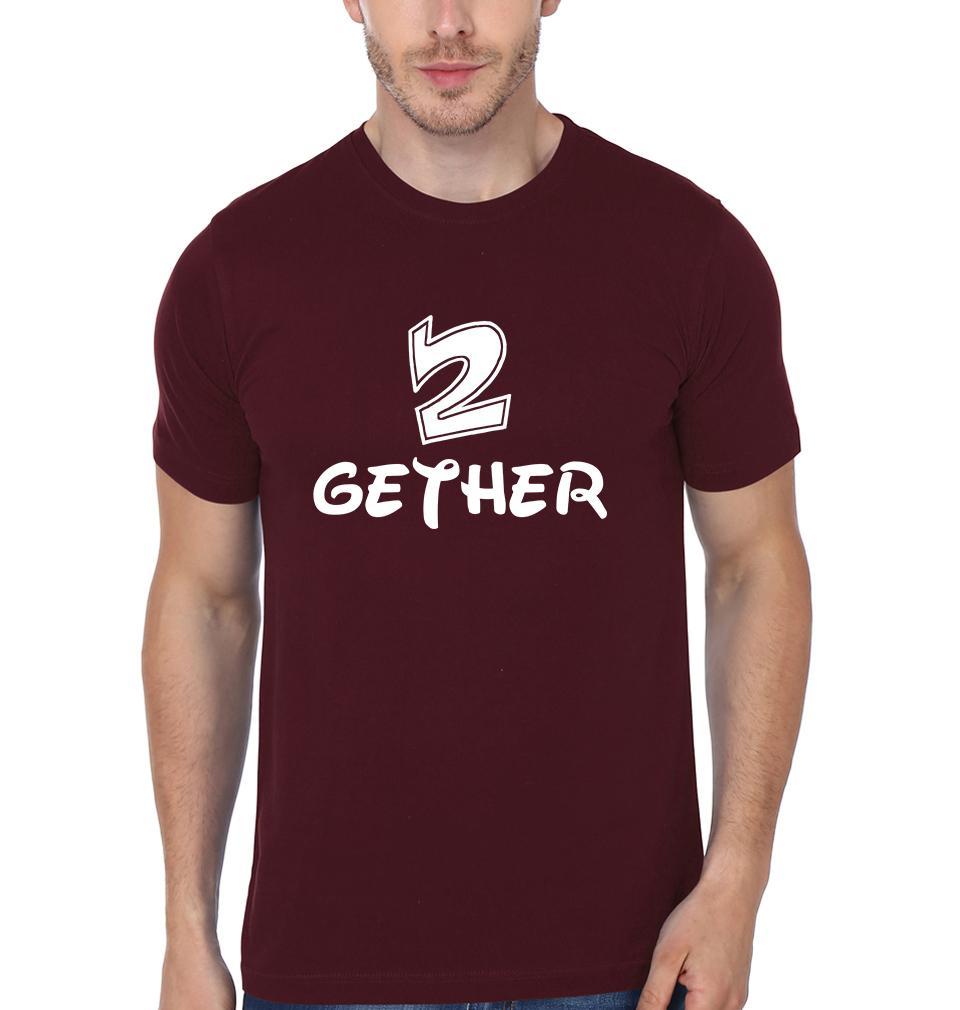 2gether 4ever Couple Half Sleeves T-Shirts -FunkyTradition - FunkyTradition