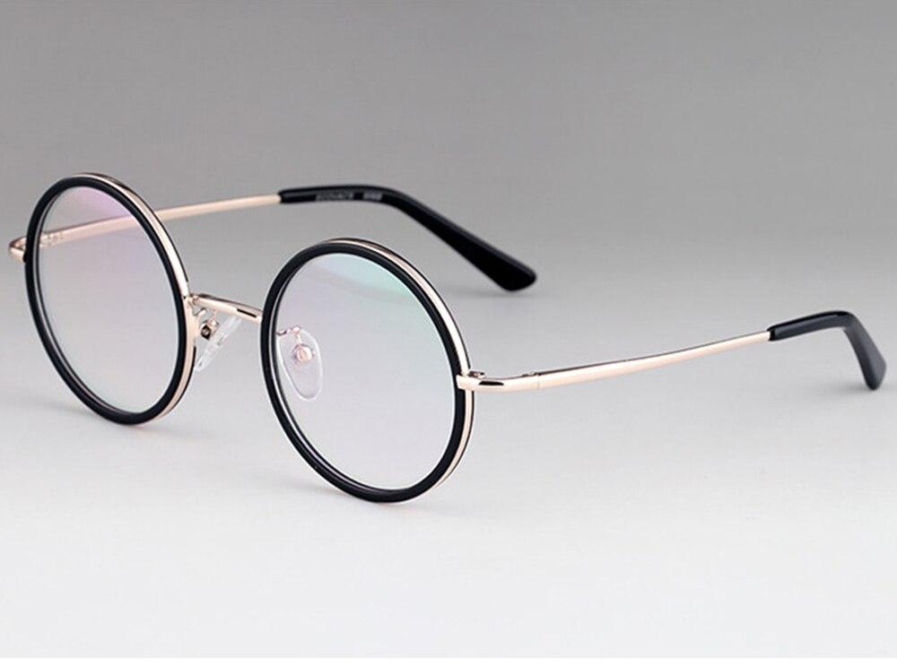 Round Reading Glasses Titanium Spectacles - FunkyTradition