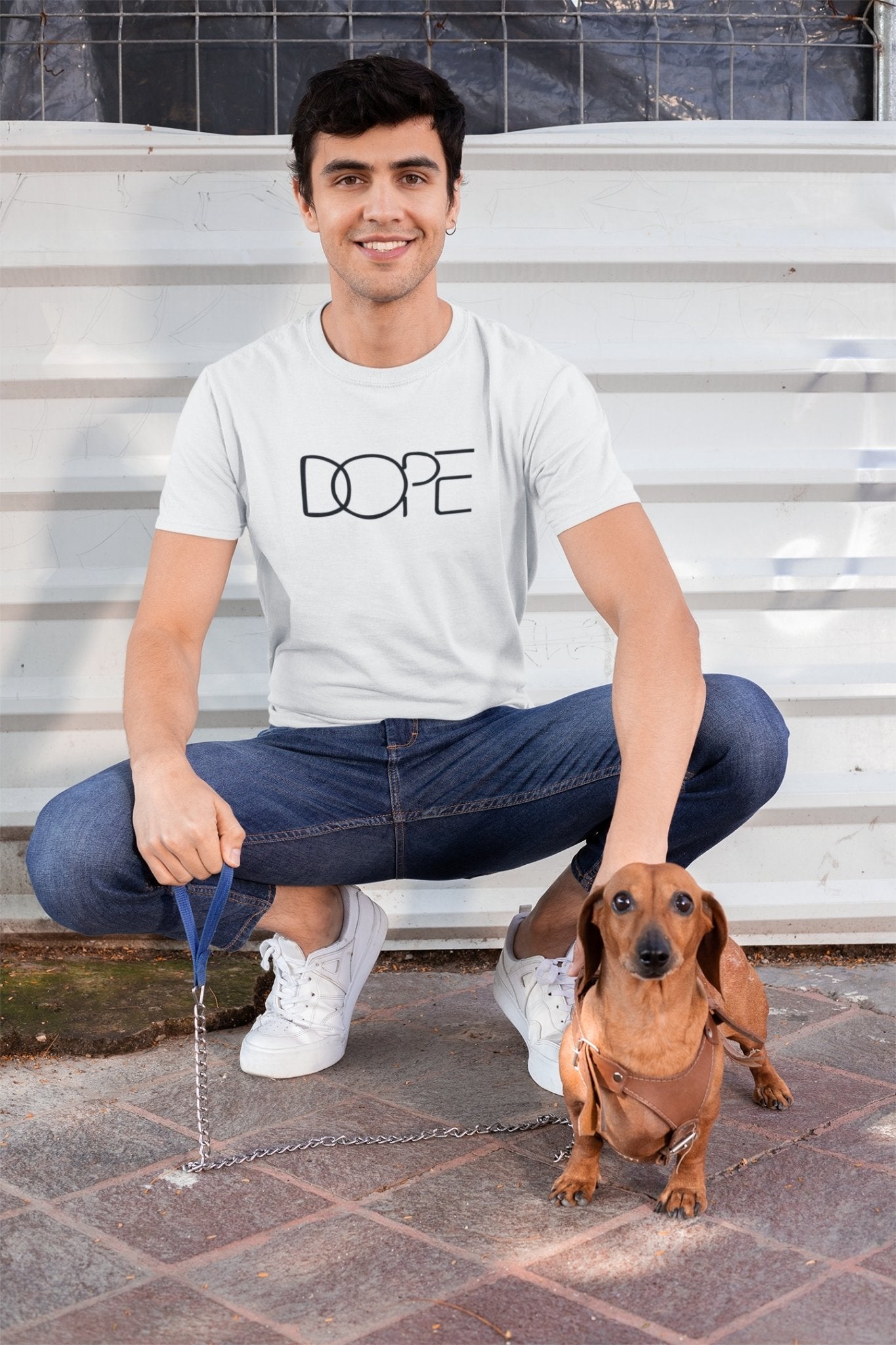 Dope Typography Mens Half Sleeves T-shirt- FunkyTradition - Funky Tees Club