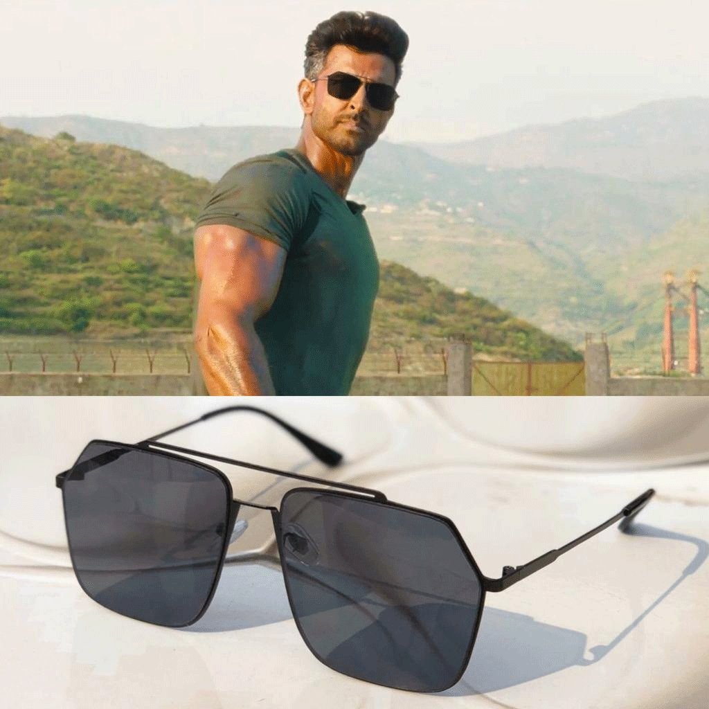 Hrithik Roshan War Movie Stylish Sunglasses For Men-FunkyTradition