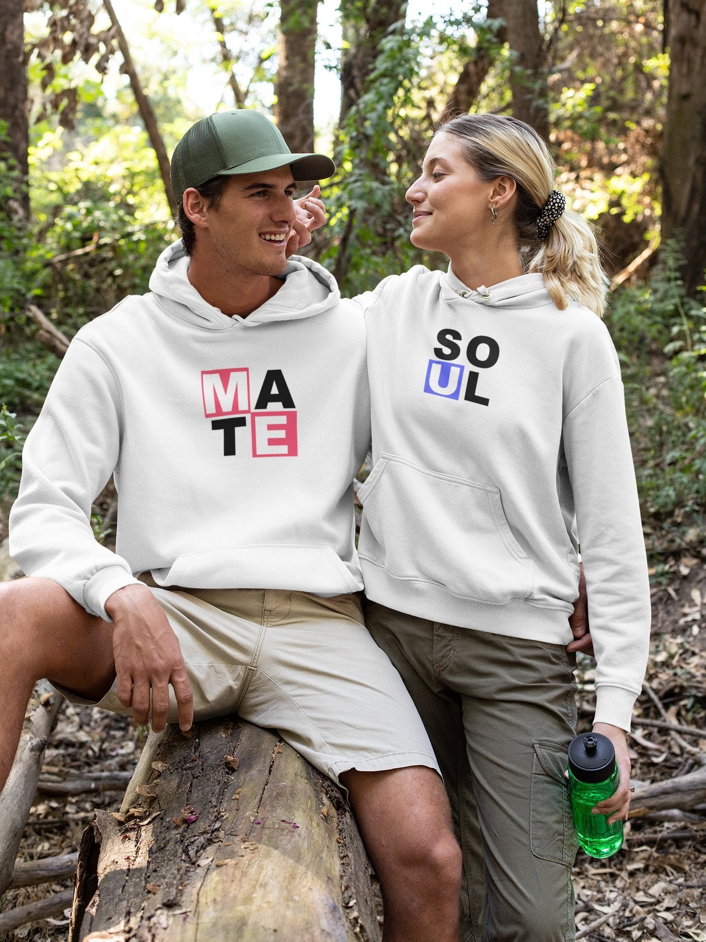 Soulmate Couple Hoodie-FunkyTradition