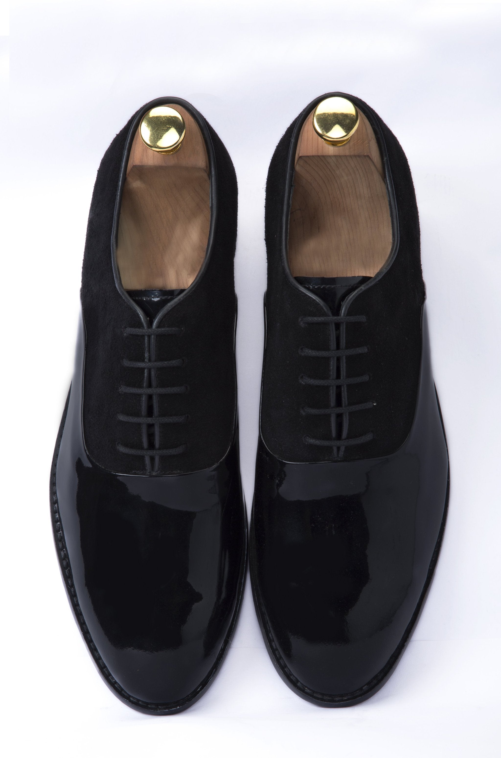 Patent And Suede For Men-FunkyTradition