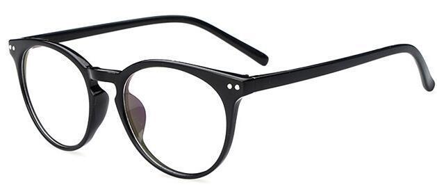 Round Vintage Clear Lens Glasses For Men And Women FunkyTradition TheFunkytradition