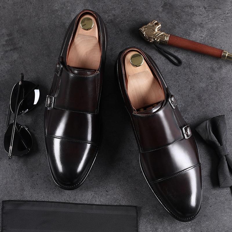 Stylish Monk Strap Slipons For Men-FunkyTradition