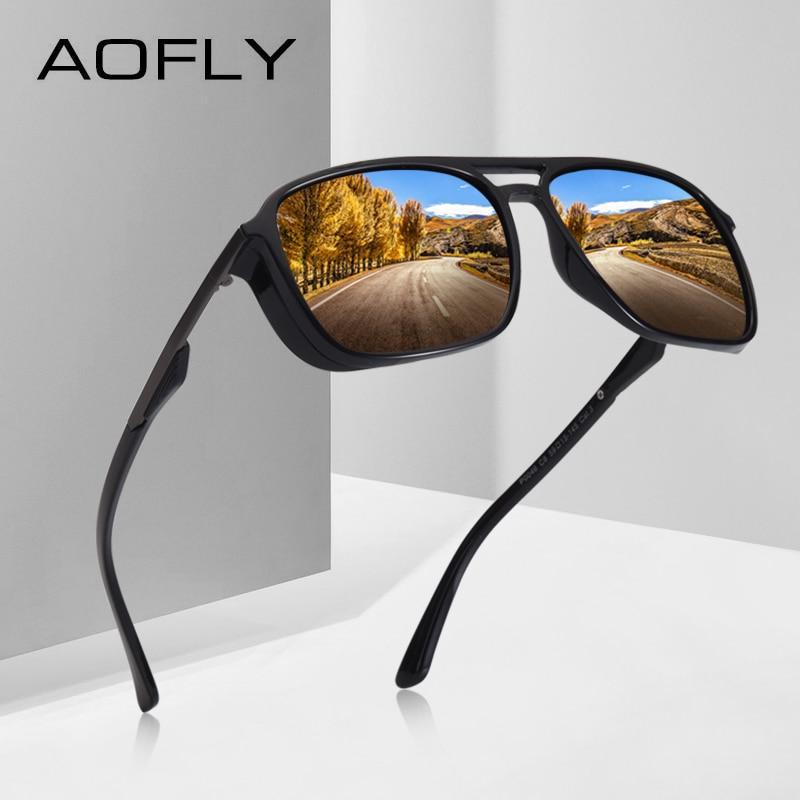 Wayfarer Polarized Sunglasses Men Women Square Style -FunkyTradition