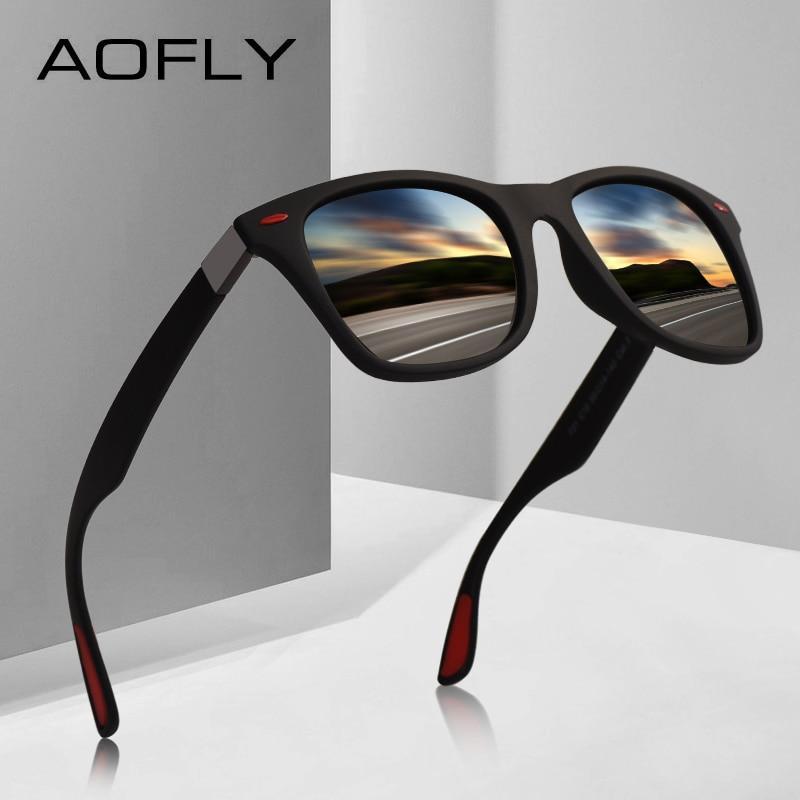 Wayfarer Polarized Sunglasses Men Women Driving Square Style -FunkyTradition