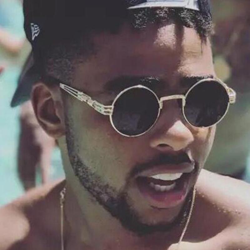 Metal Alloy Round Sunglasses For Men And Women -FunkyTradition
