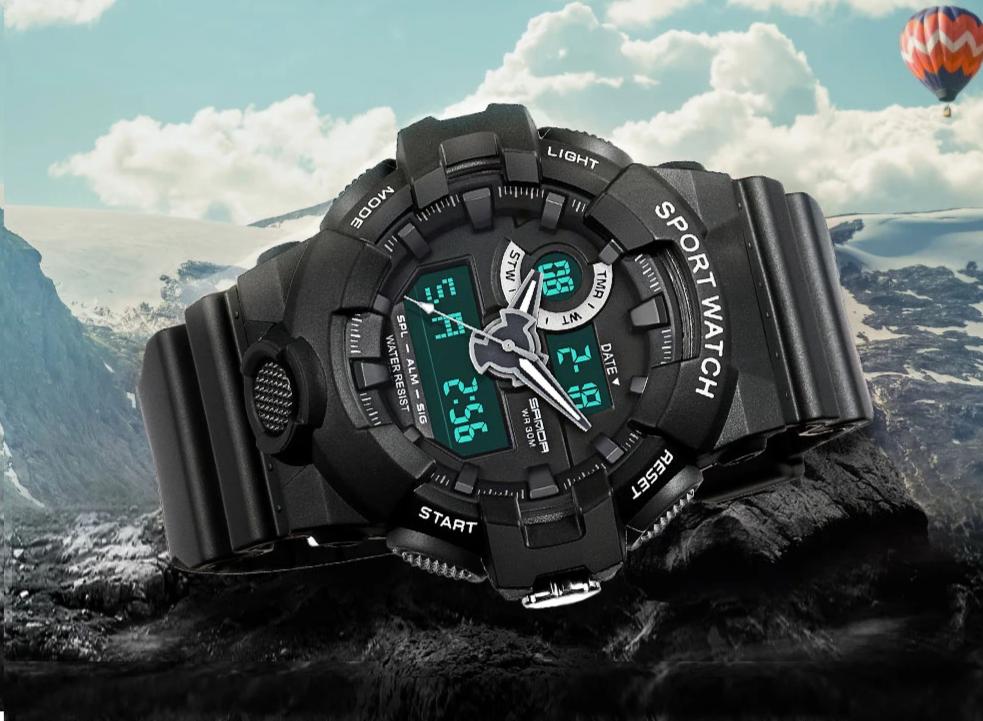 New Luxury LED Digital Waterproof Wristwatch For Men And Women-FunkyTradition