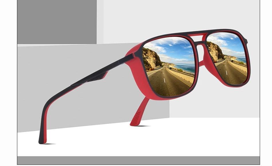 Stylish Polarized Square Sunglasses For Men And Women-FunkyTradition