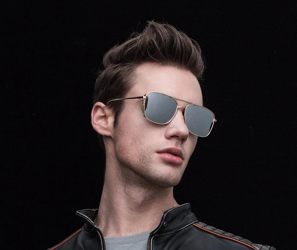 New Metal Frame Square Sunglasses For Men And Women -FunkyTradition