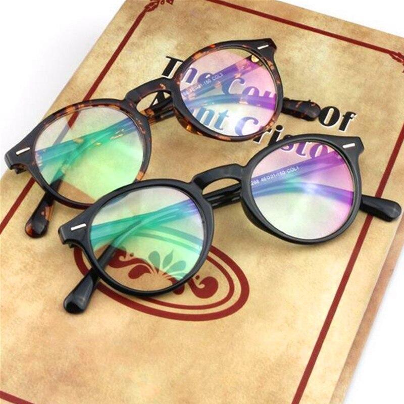 Vintage Retro Round Eyeglasses Frame For Men Women - FunkyTradition