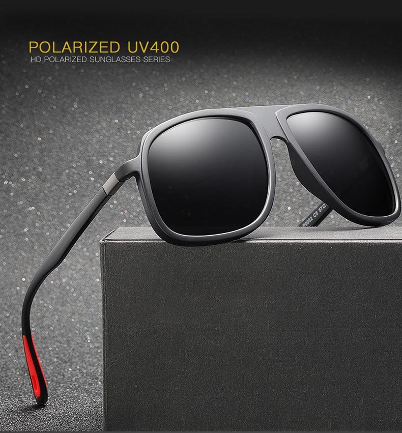 New Polarized Square Sunglasses For Women Men -FunkyTradition