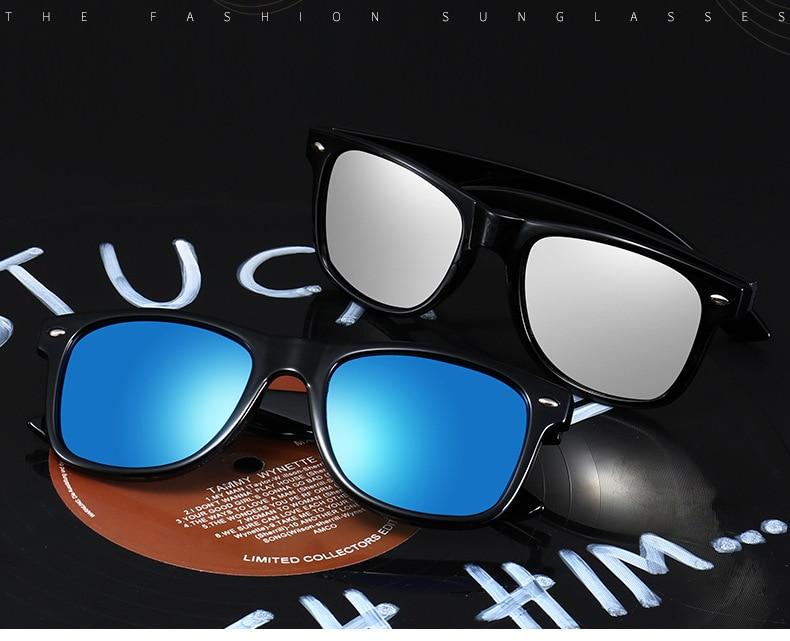 Stylish Retro Wayfarer Sunglasses For Men And Women -FunkyTradition