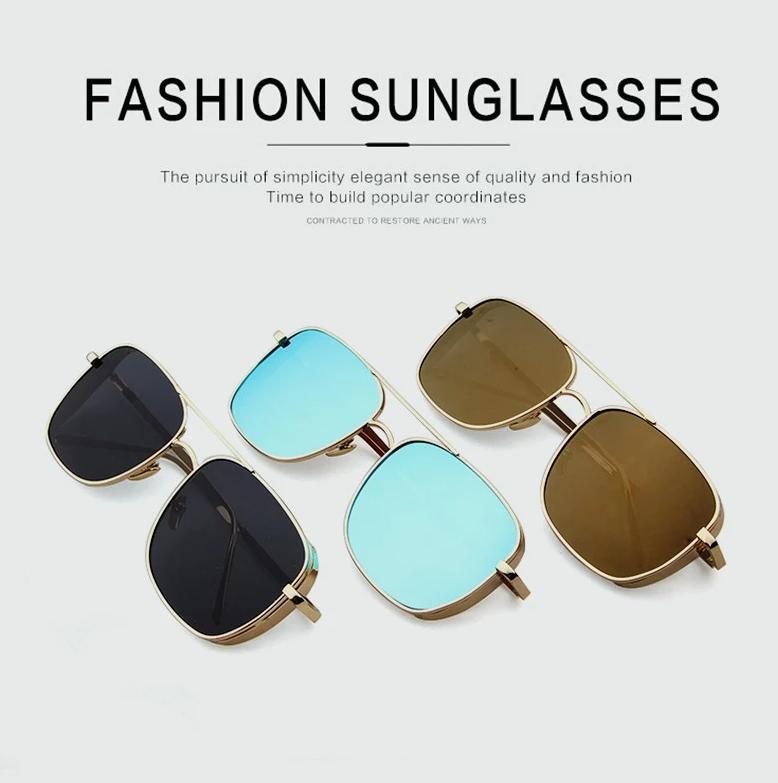 New Celebrity Edition Square Sunglasses For Men And Women-FunkyTradition