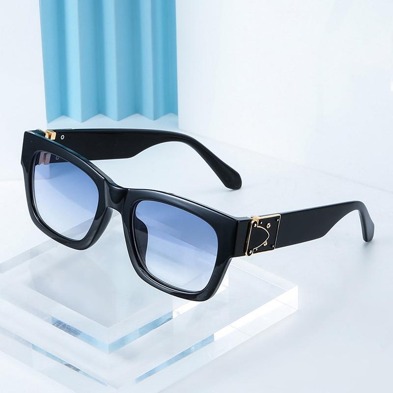 Modern Square Style Vintage Gradient Sunglasses For Men And Women-FunkyTradition