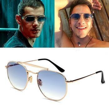 Salman Khan Metal Vintage Sunglasses For Men And Women -FunkyTradition