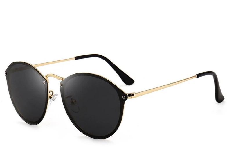 New Blaze Style Rimless Sunglasses For Men And Women -FunkyTradition