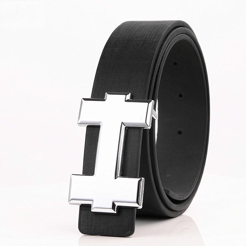 Luxury Designer H Pattern Belts For Men-FunkyTradition