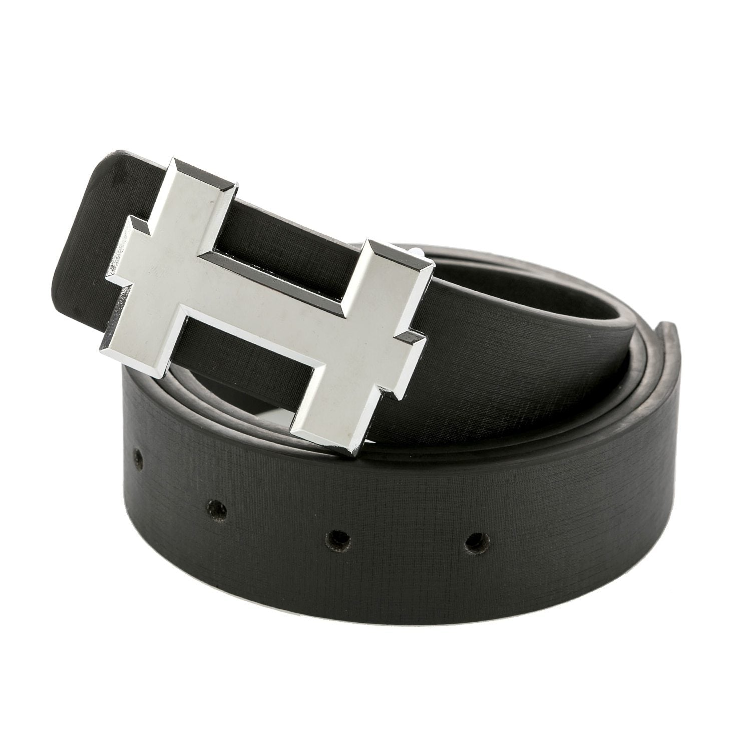 Trendy Square H Pattern Belt For Men-FunkyTradition