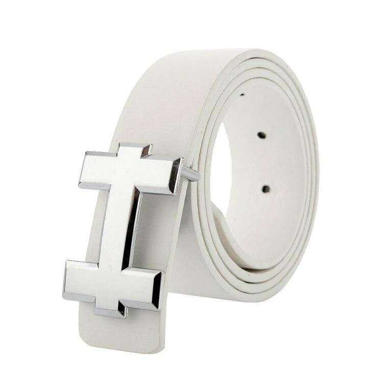 Trendy Square H Pattern Belt For Men-FunkyTradition