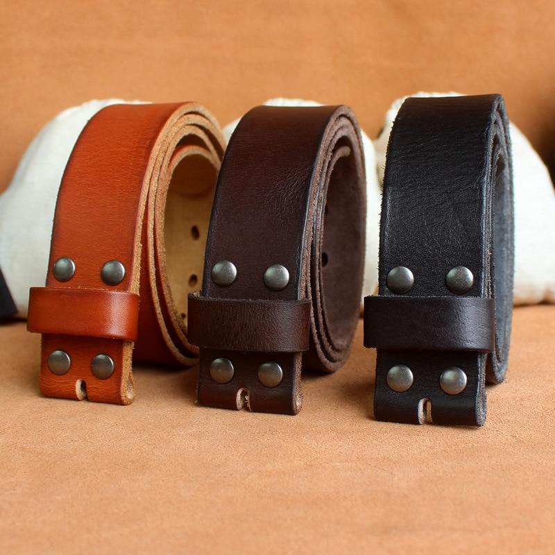 Stylish Genuine Leather Needle Buckle Belt For Men-FunkyTradition