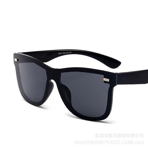 New Fashion Square Rimless Sunglasses For Men And Women -FunkyTradition