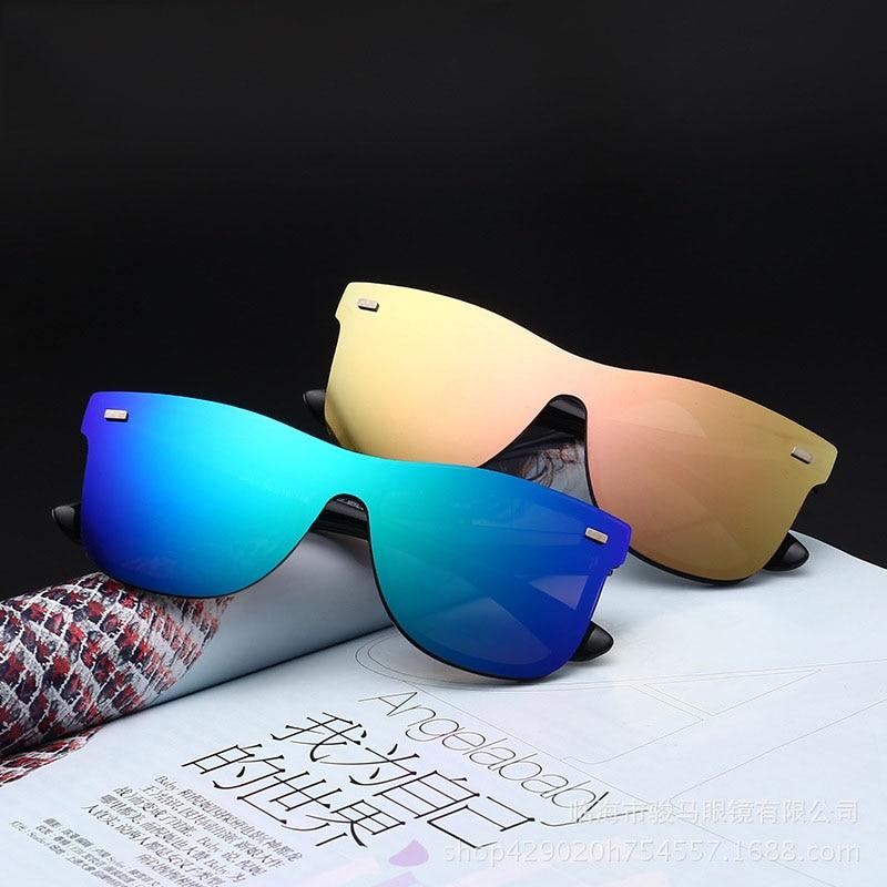 New Fashion Square Rimless Sunglasses For Men And Women -FunkyTradition