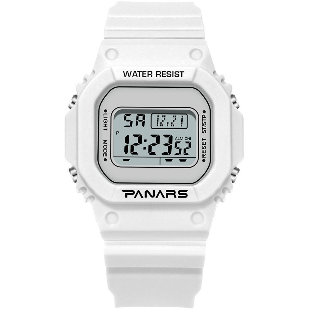 Luxury Transparent Square Sports Watches For Men And Women-FunkyTradition