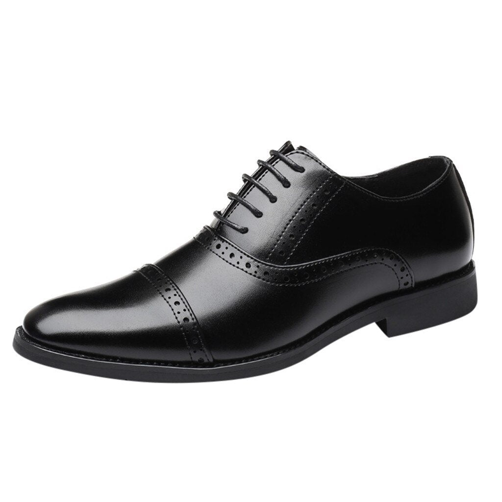 Oxford Leather Shoes For Men Casual Formal And Party Wear- FunkyTradition