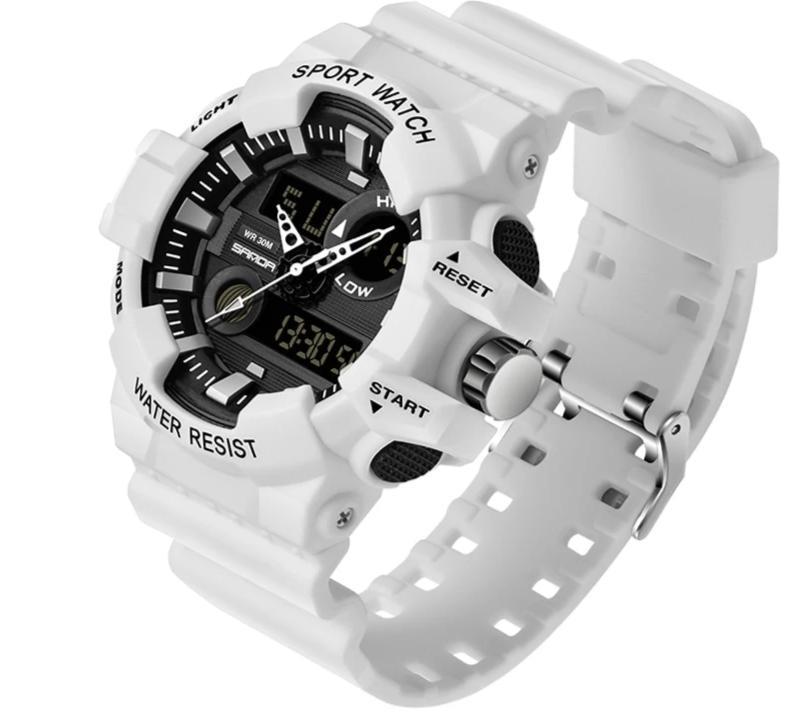 Luxury Led Plus Analog Digital Military Quartz Watch For Men And Women-FunkyTradition