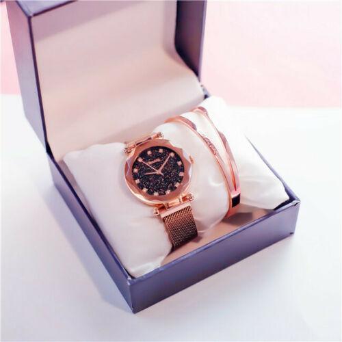 Starry Sky Watch Waterproof Magnet Strap Stainless Steel Women Watch-FunkyTradition