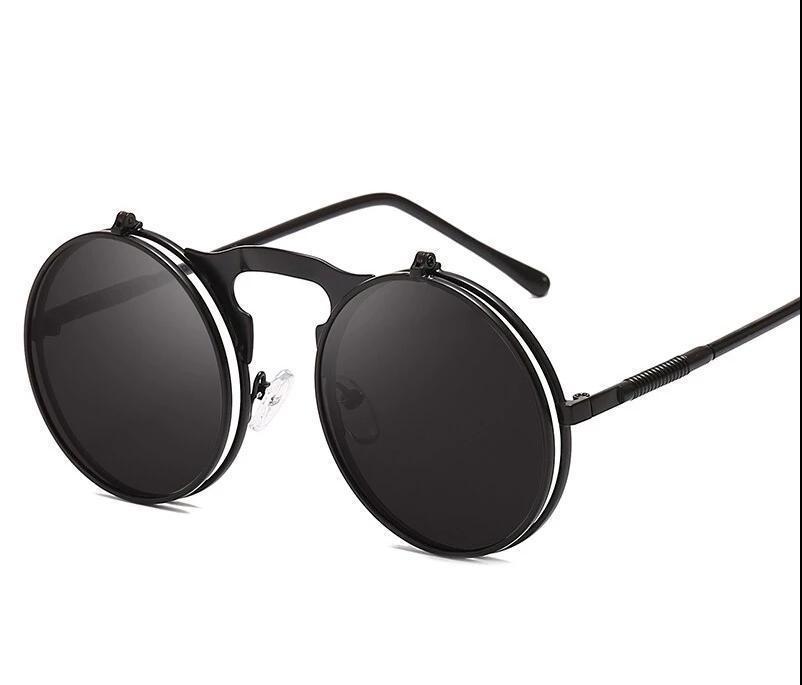 New Vintage Retro Flip Up Sunglasses For Men And Women -FunkyTradition