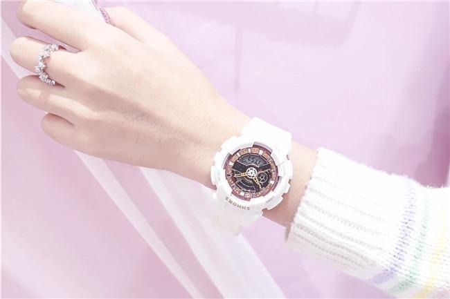 Stylish Unisex Multi function Electronic Sport Waterproof Silicone Watch -FunkyTradition