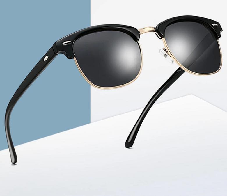 New Square Classic Clubmaster Sunglasses For Men And Women -FunkyTradition