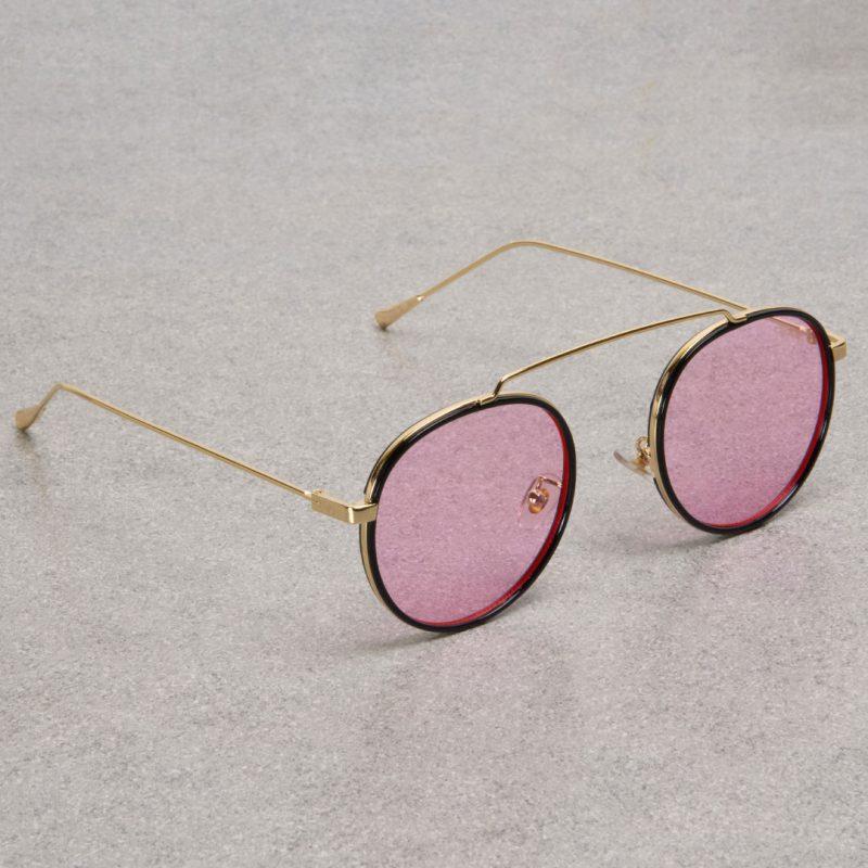 Stylish Round Metal Frame Sunglasses For Men And Women-FunkyTradition
