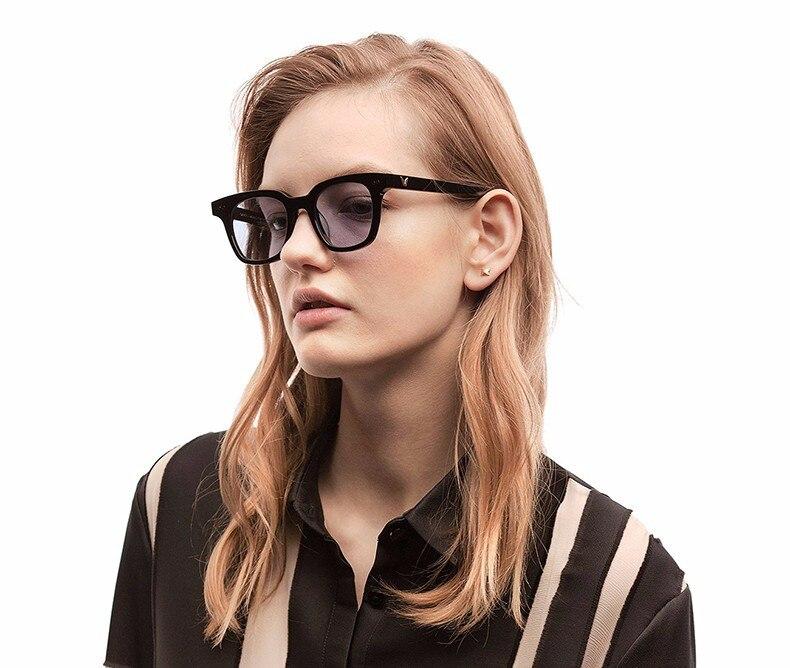 Trendy Square Transparent Sunglasses For Men And Women-FunkyTradition