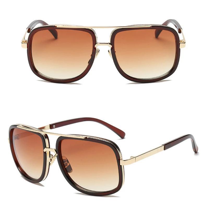 Stylish Vintage Square Retro Sunglasses For Men And Women-FunkyTradition