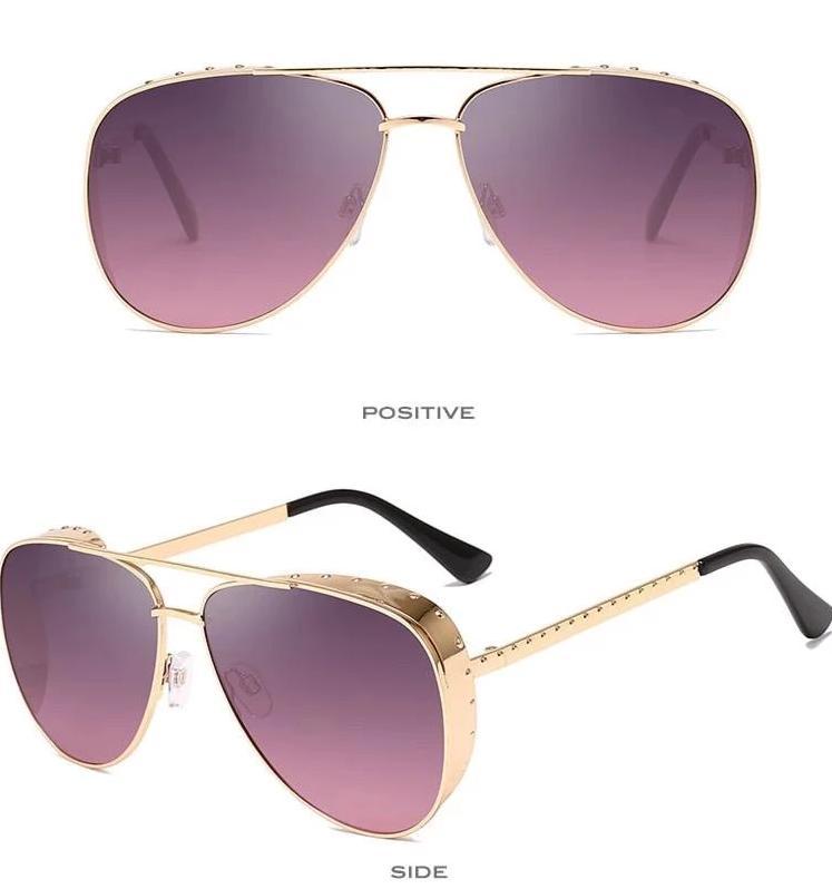 New Stylish Metal Vintage Aviator Sunglasses For Men And Women-FunkyTradition